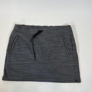 Athleta Size Large Pin striped Drawstring Activewear Skort